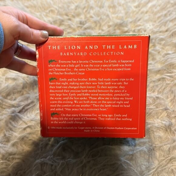 NWT‎ The lion and the lamb barnyard collection figurine limited edition donkey - Picture 4 of 5